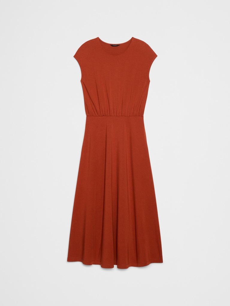 Knit Ponte Midi Dress