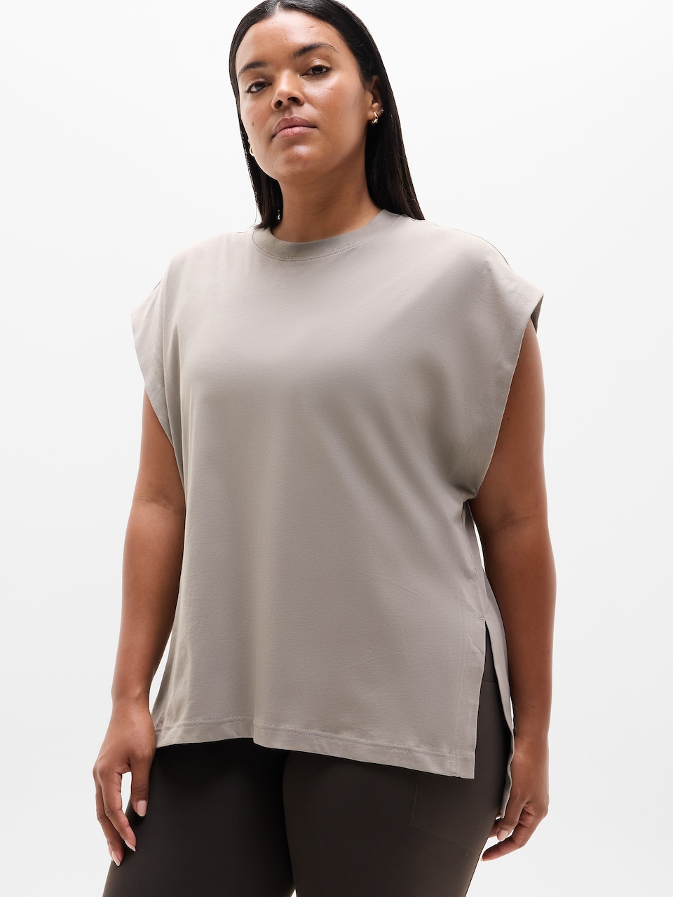 True Cotton Oversized Muscle Tee