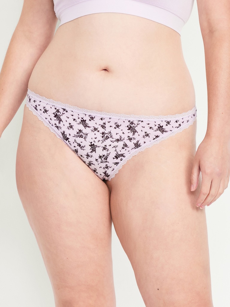Mid-Rise Everday Cotton Thong