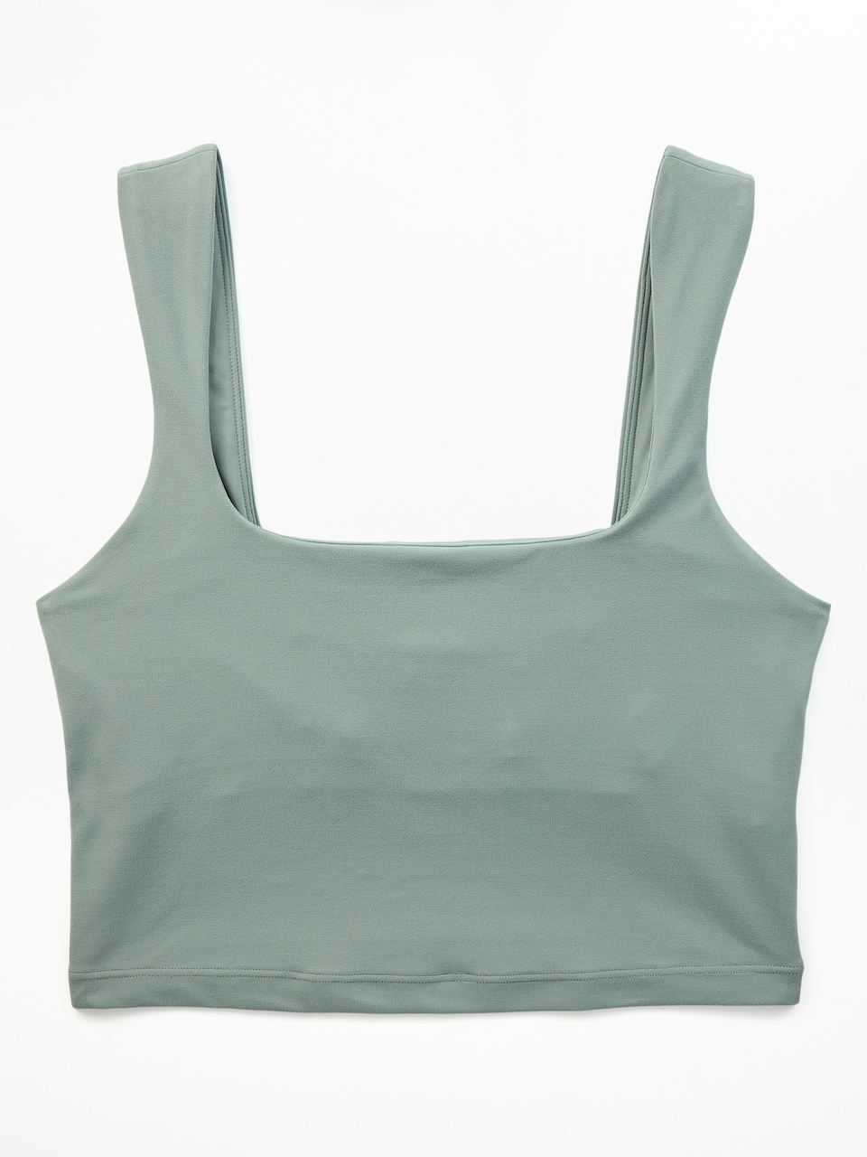 Transcend Square Neck Crop Sports Bra A-C