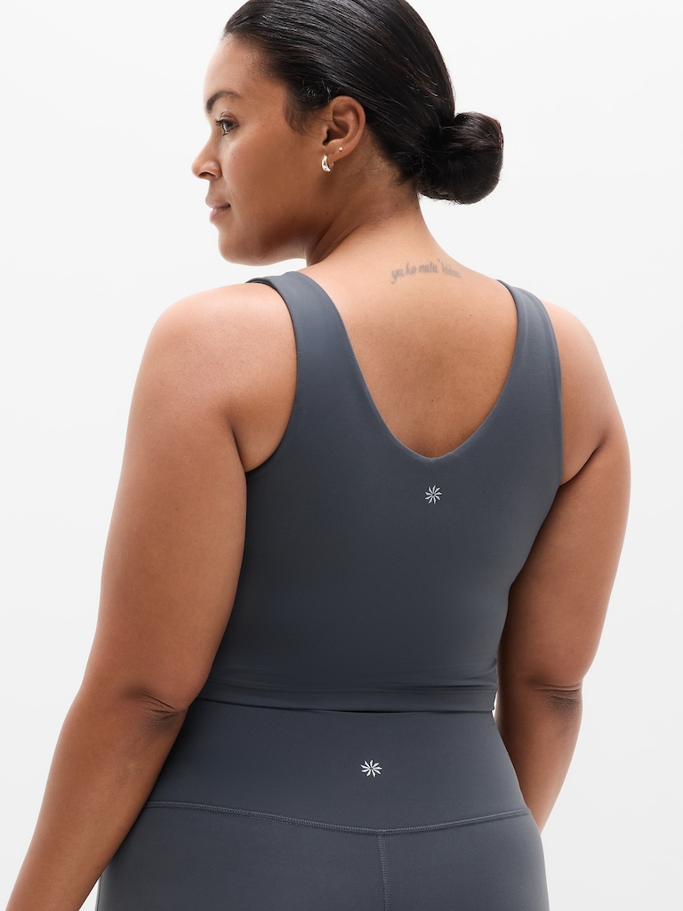 Transcend V-Neck Crop Sports Bra D-DD