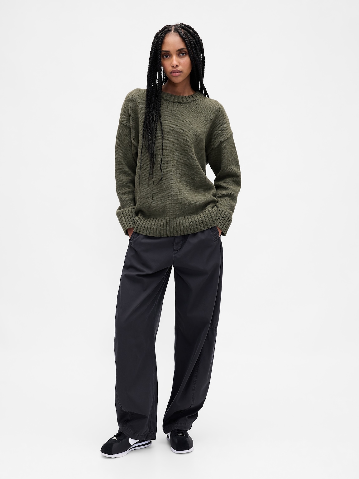 100% Cotton Oversized Sweater