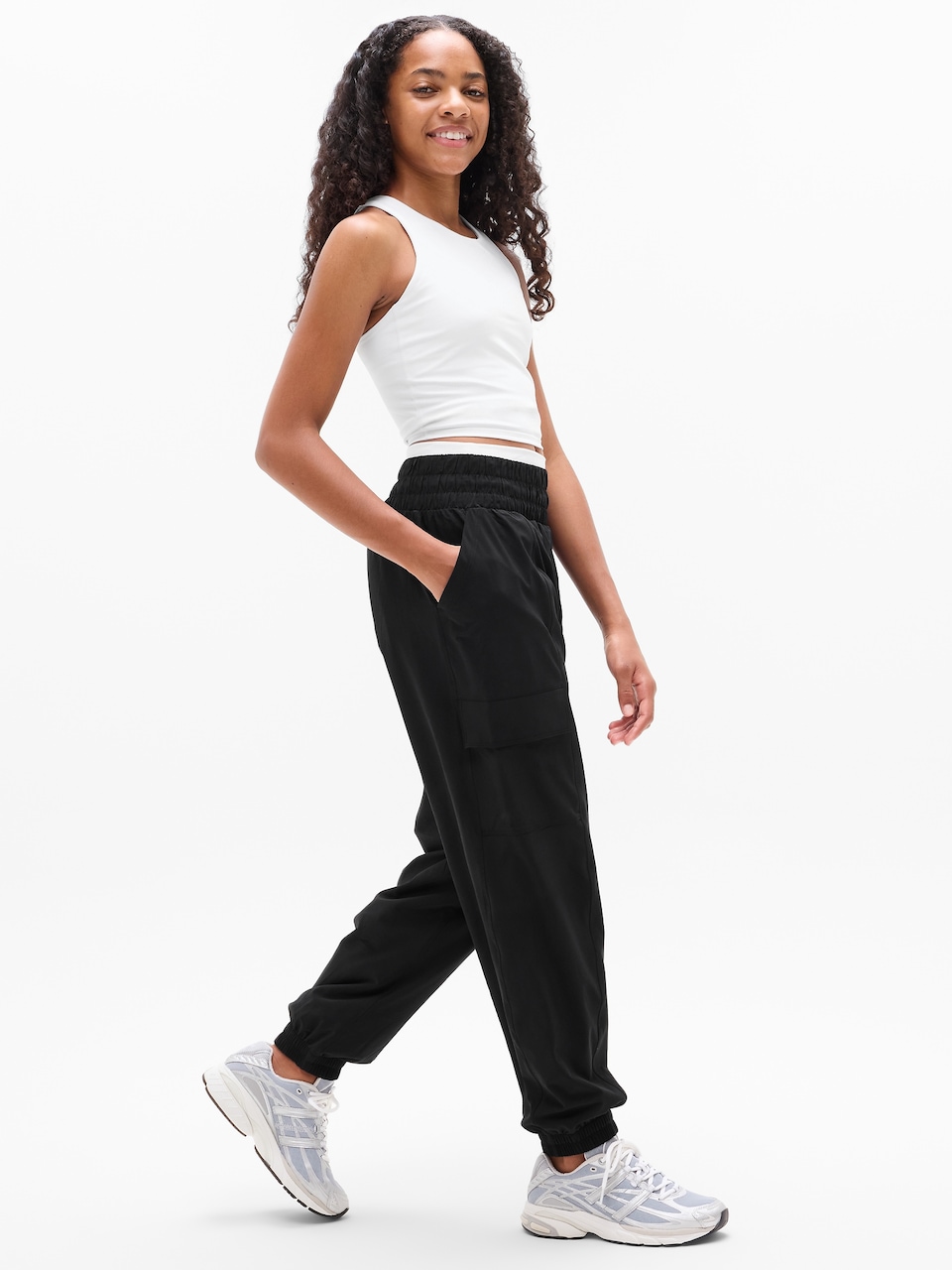 Athleta Girl Run Free Cargo Jogger