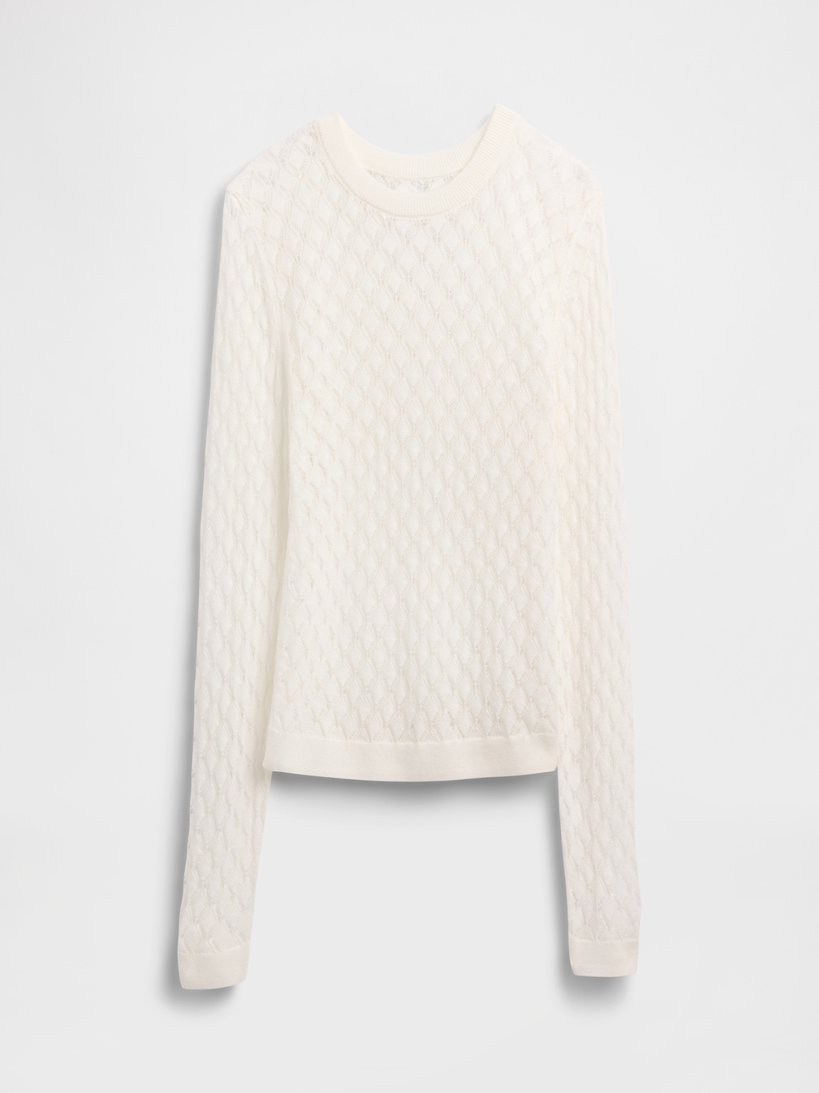 Pointelle Sweater
