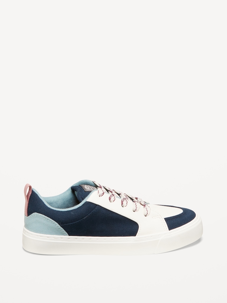 Canvas Lace-Up Sneakers for Boys
