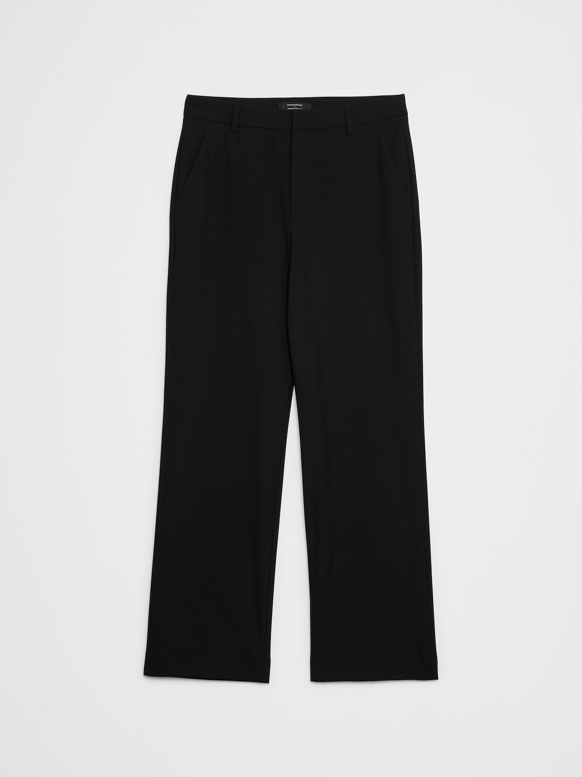 Straight High-Rise Sculpted Trouser