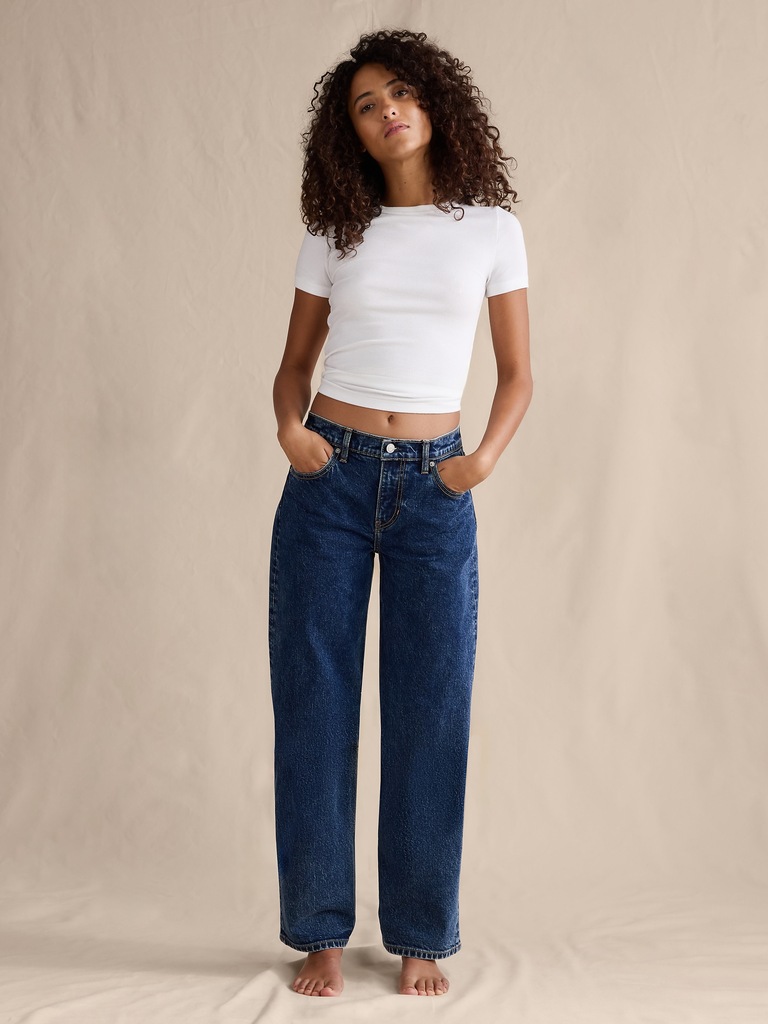 Mid-Rise 90S Loose Jean