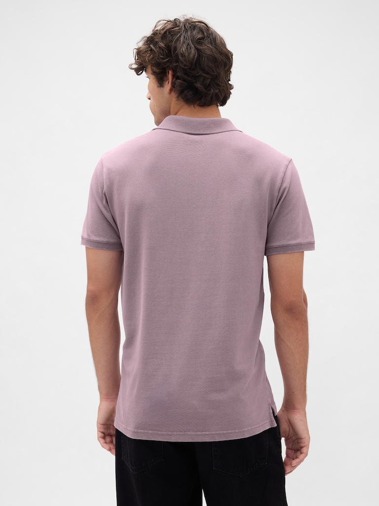 Pique Polo Shirt