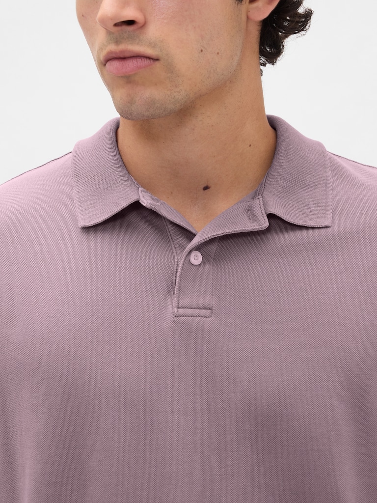 Pique Polo Shirt
