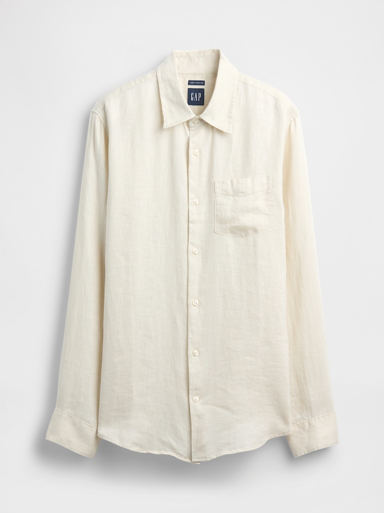 100% Linen Classic Shirt