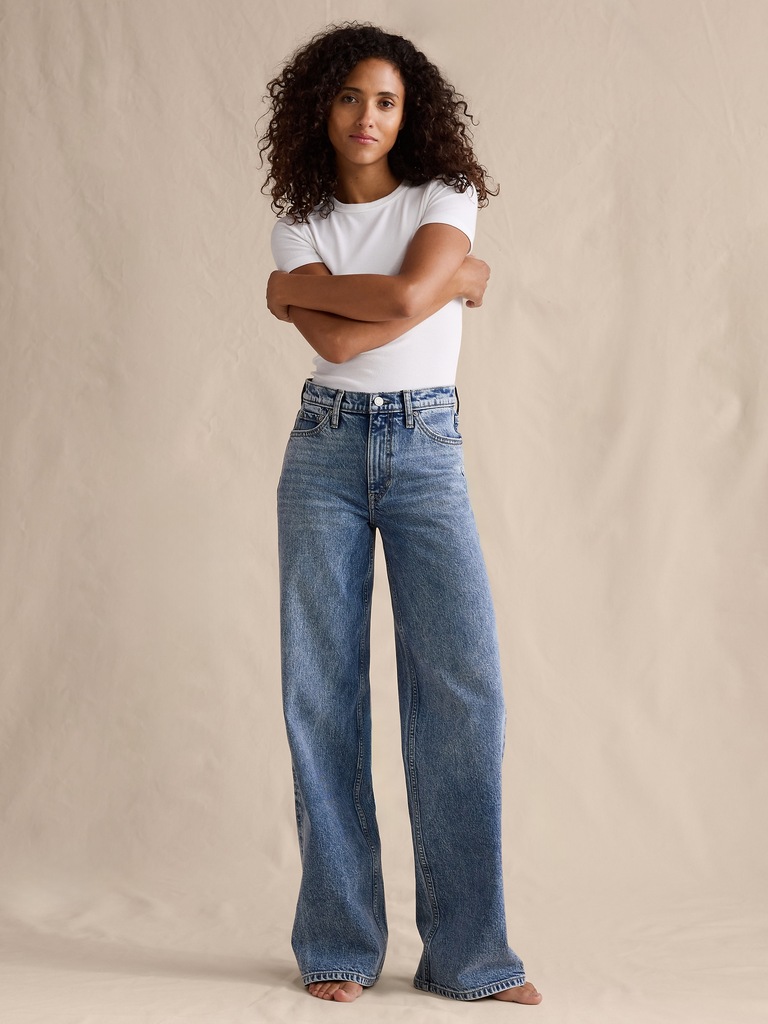 The Icon Classic Wide-Leg Jean