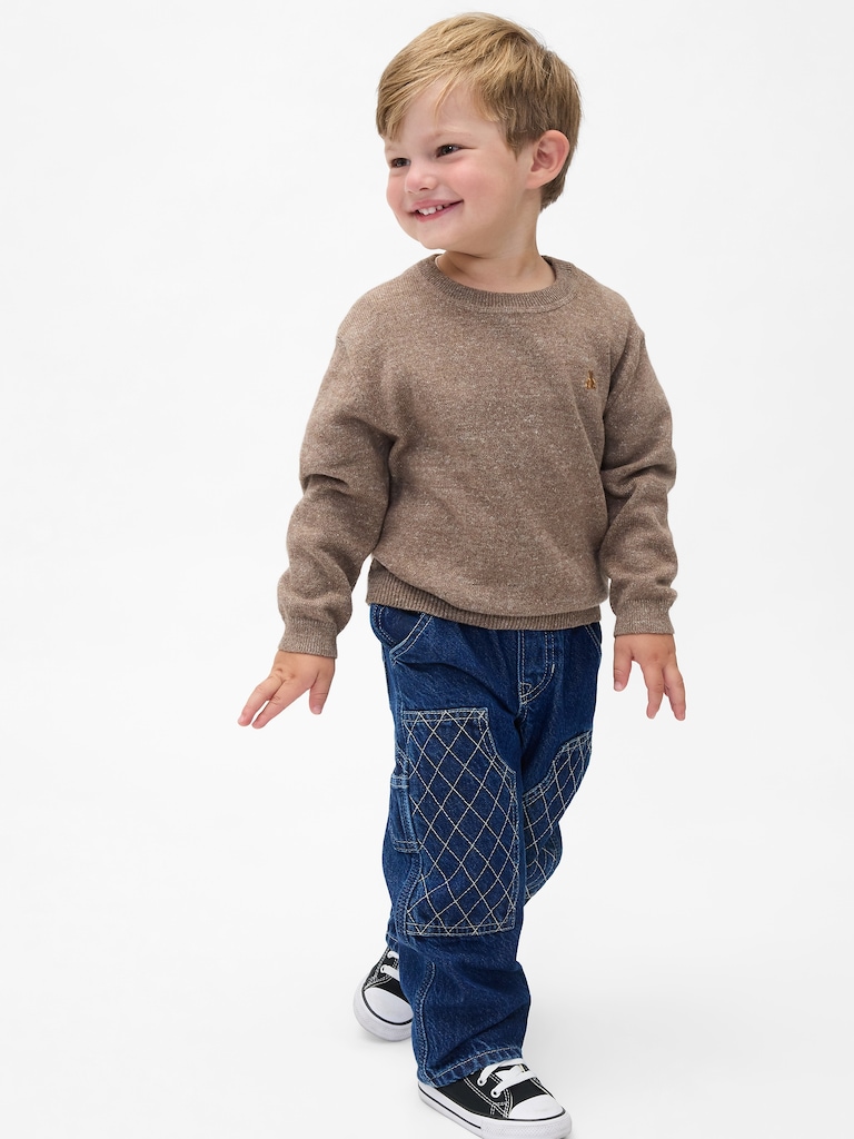 Baby & Toddler Pull-On Baggy Carpenter Jeans