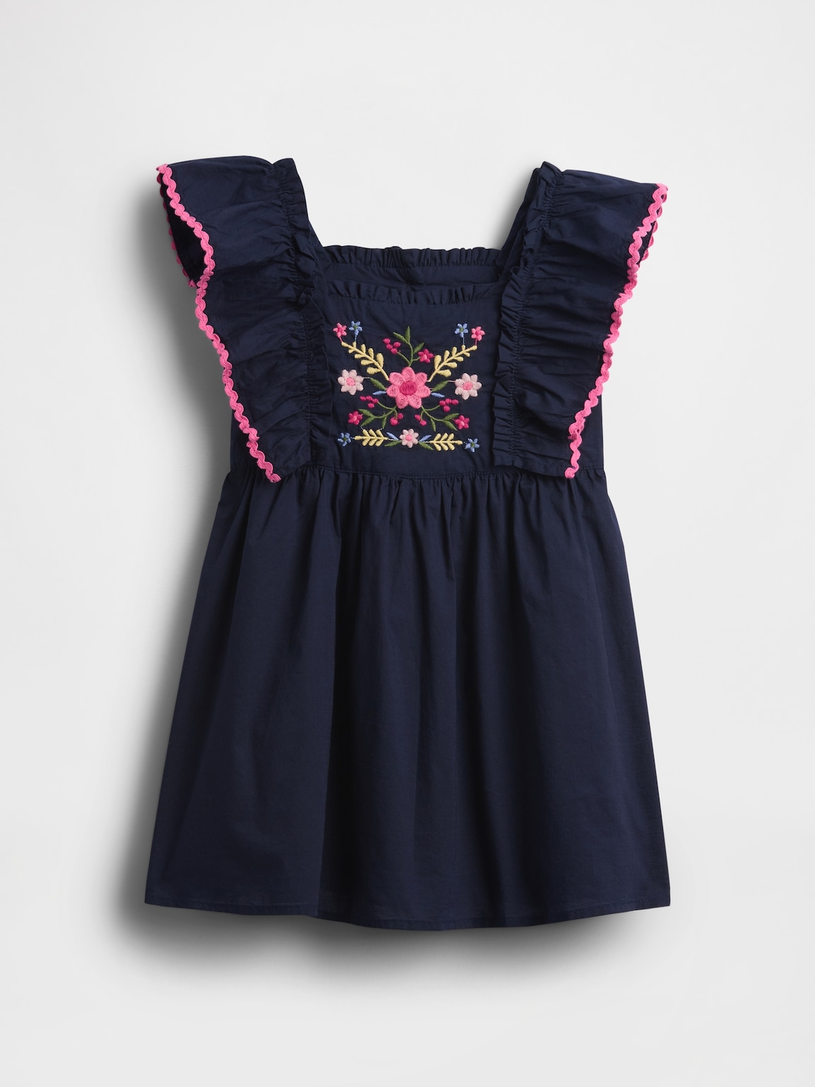 V-Neck Hardware One-Piece Swimsuit
