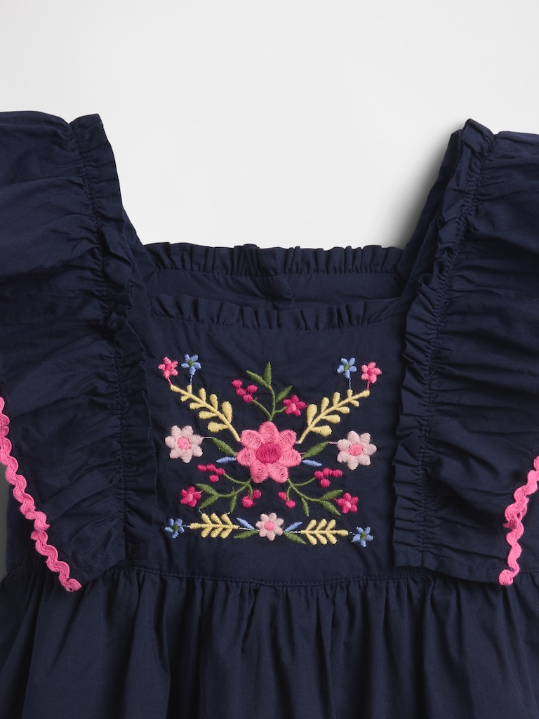 Baby & Toddler Flutter-Sleeve Dress