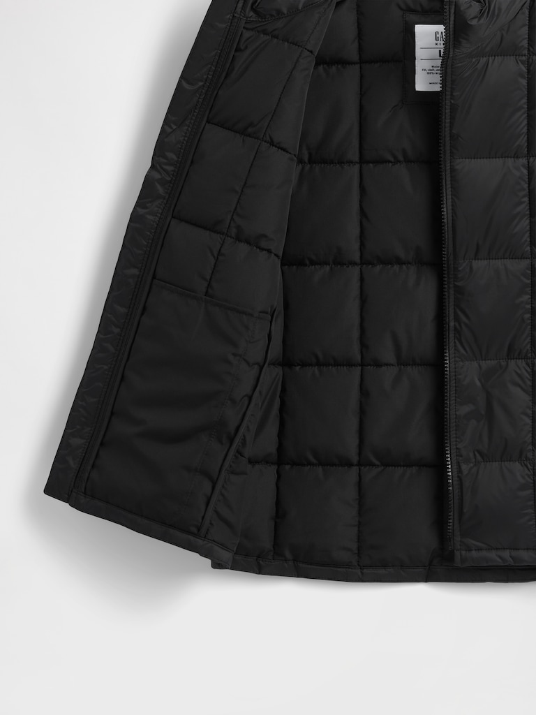 Kids Recycled Lightweight Puffer Vest