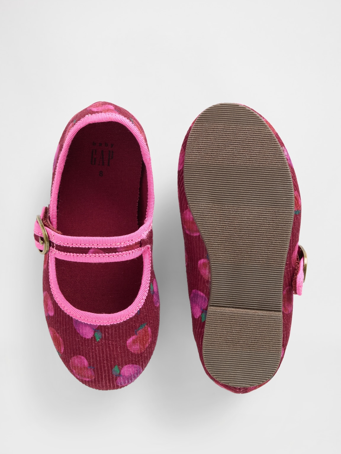 Toddler Corduroy Mary Jane Flats