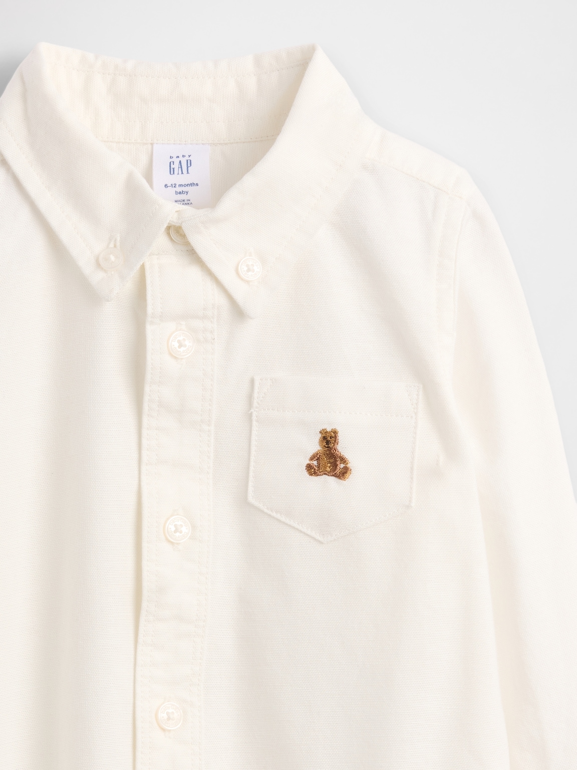 Baby Oxford Bodysuit