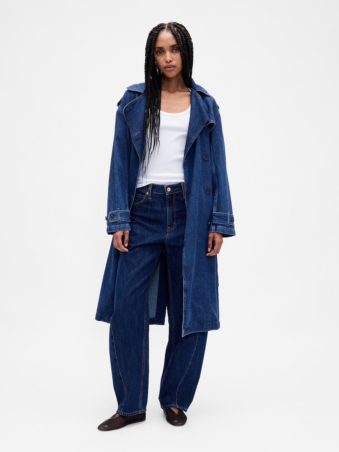 Modern Rib Scoop Crop T-Shirt