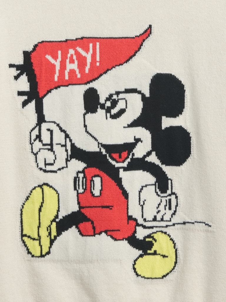 babyGap × Disney Mickey Mouse Intarsia Sweater