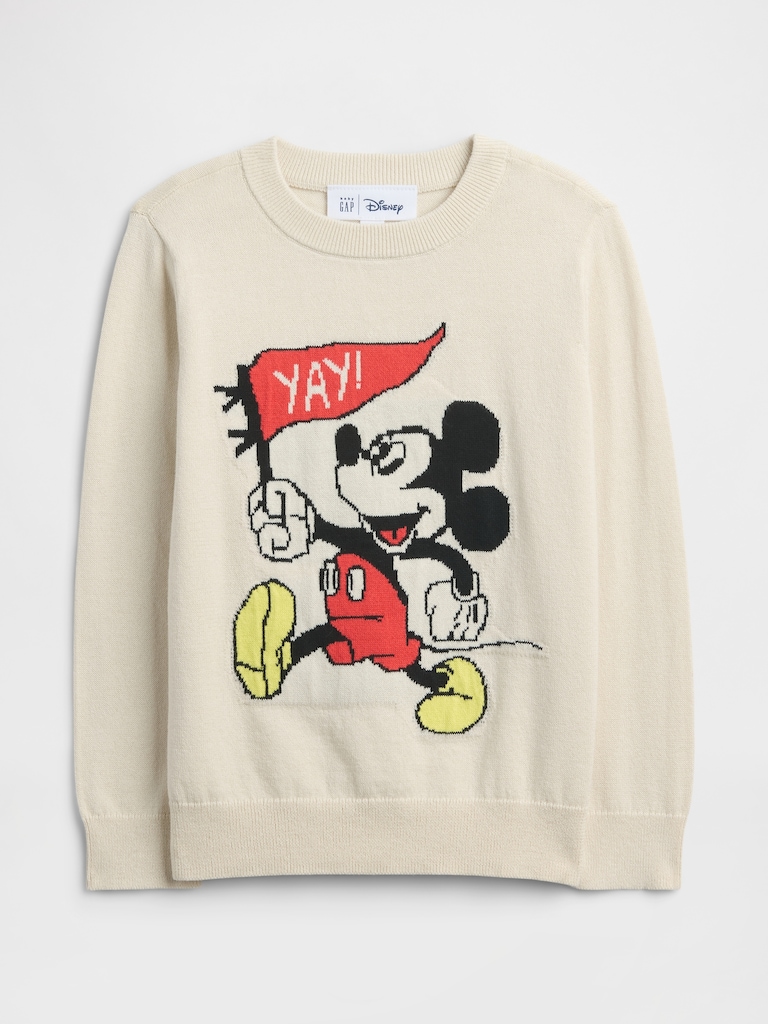 babyGap × Disney Mickey Mouse Intarsia Sweater