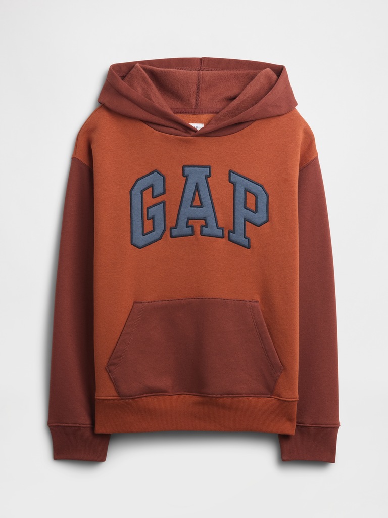 Kids Relaxed Gap Logo Colorblock Hoodie