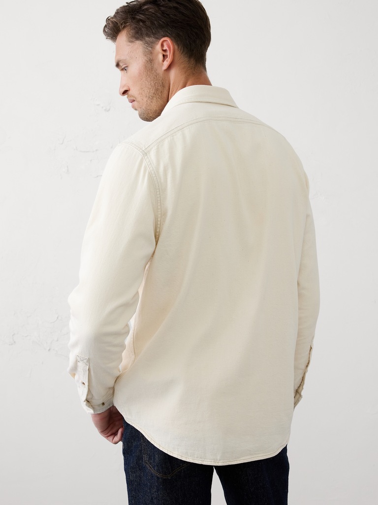 Standard-Fit Heritage Denim Shirt