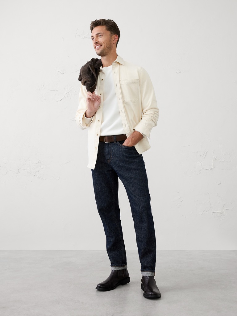 Standard-Fit Heritage Denim Shirt