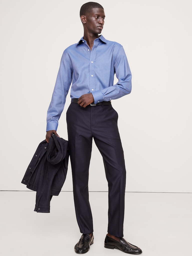 Standard-Fit Wrinkle-Resistant Dress Shirt
