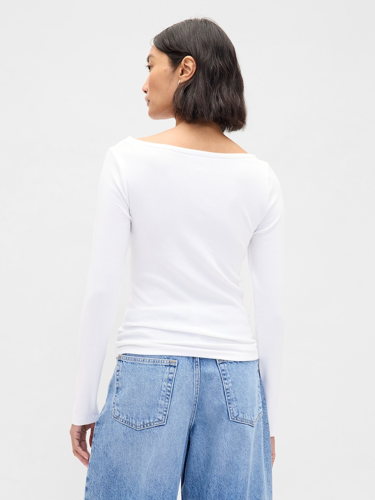 Modern Boatneck T-Shirt
