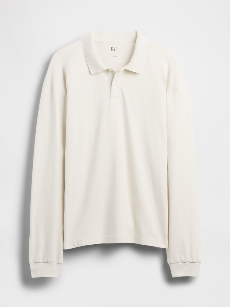 Heavyweight Jersey Polo Shirt