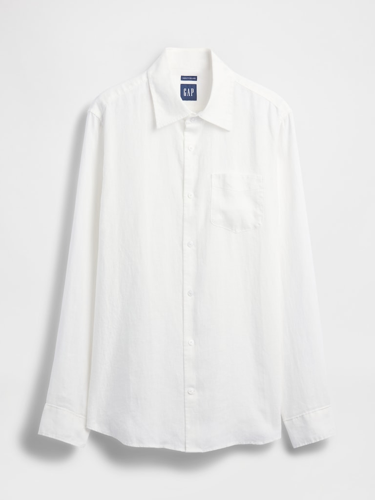 100% Linen Classic Shirt