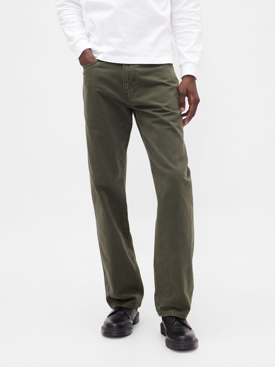 Relaxed Straight Jeans