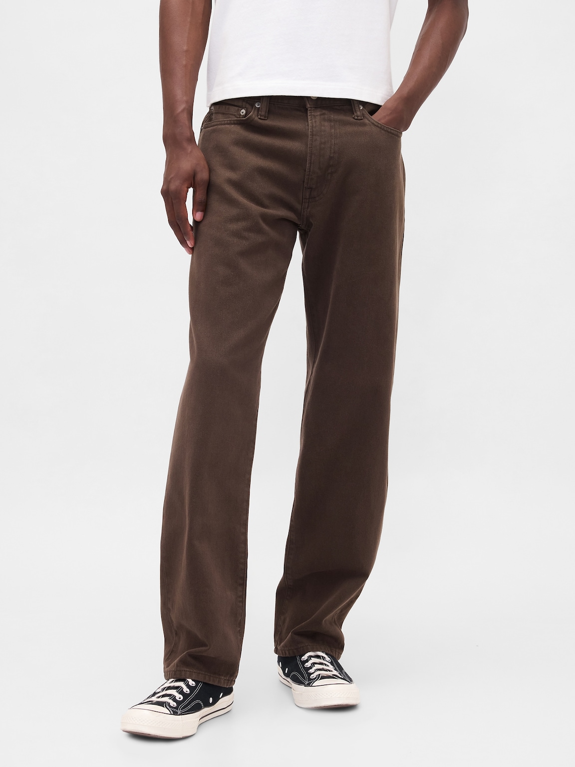 Relaxed Straight Jeans