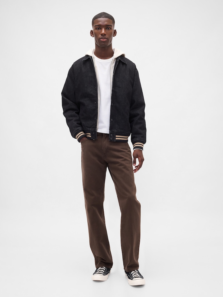 Relaxed Straight Jeans