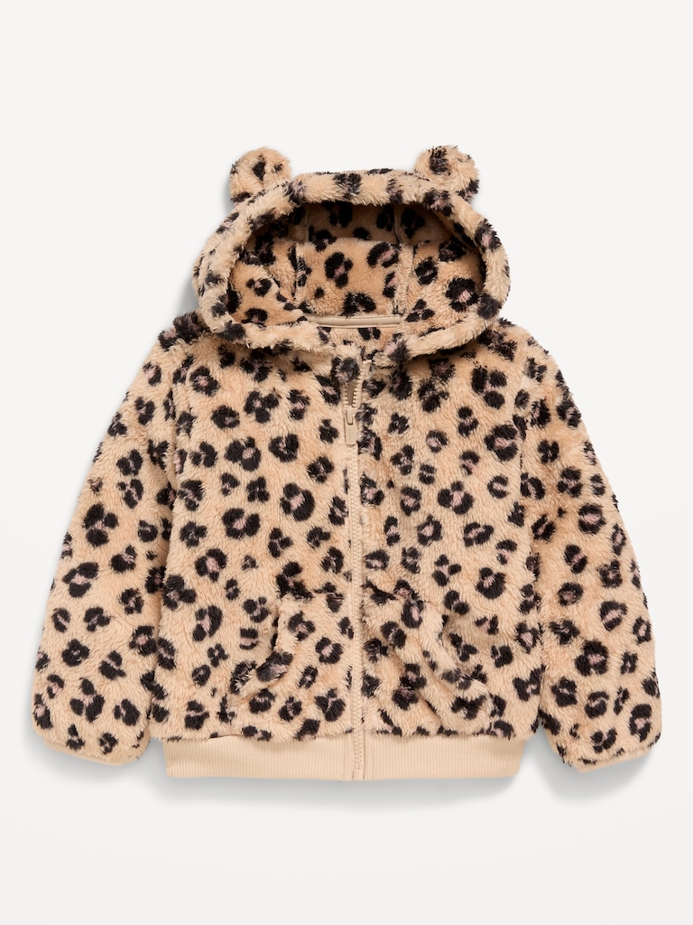 Critter Hooded Jacket for Toddler Girls