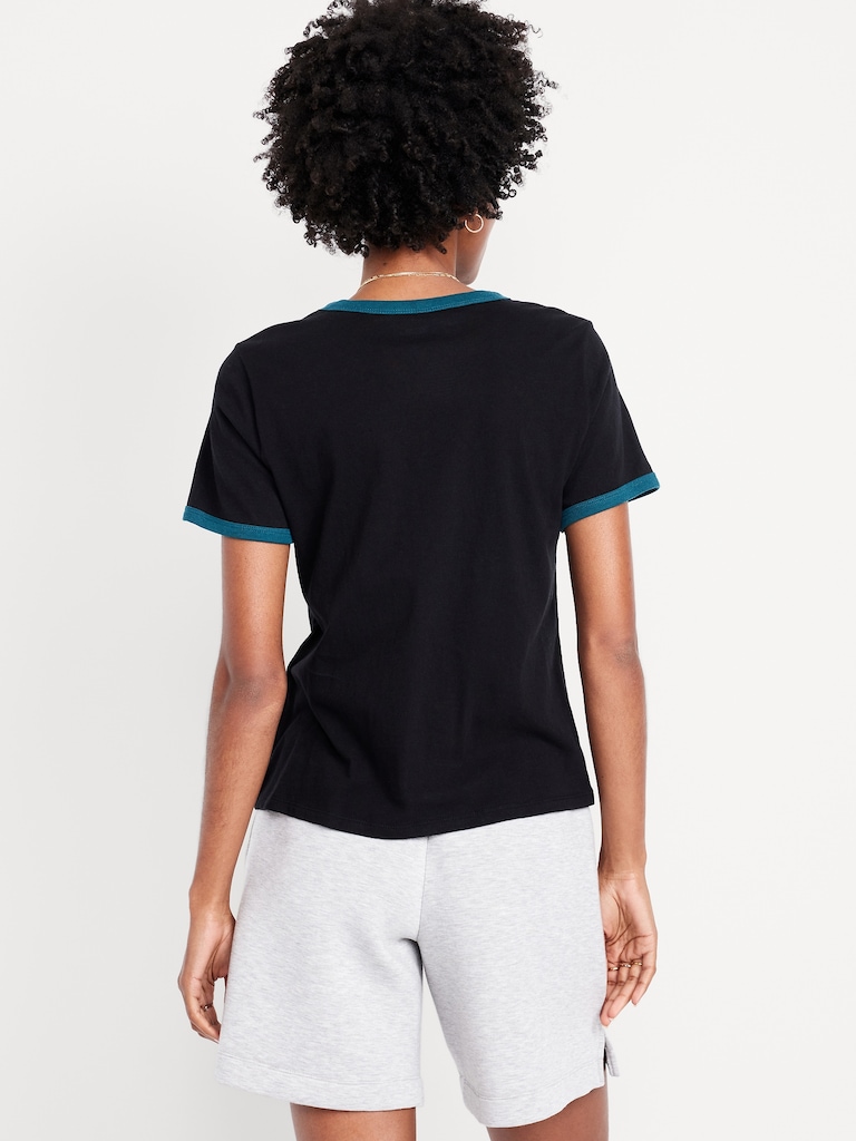 Philadelphia Eagles EveryWear Crew-Neck Ringer T-Shirt