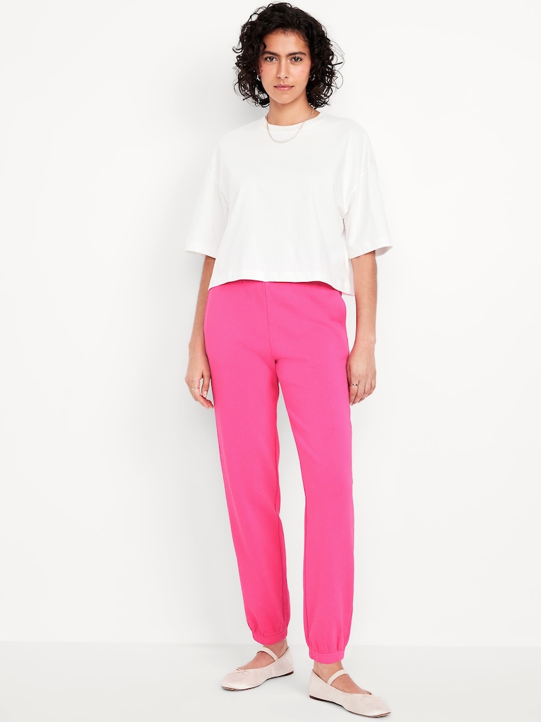 High-Waisted SoComfy Jogger Sweatpants