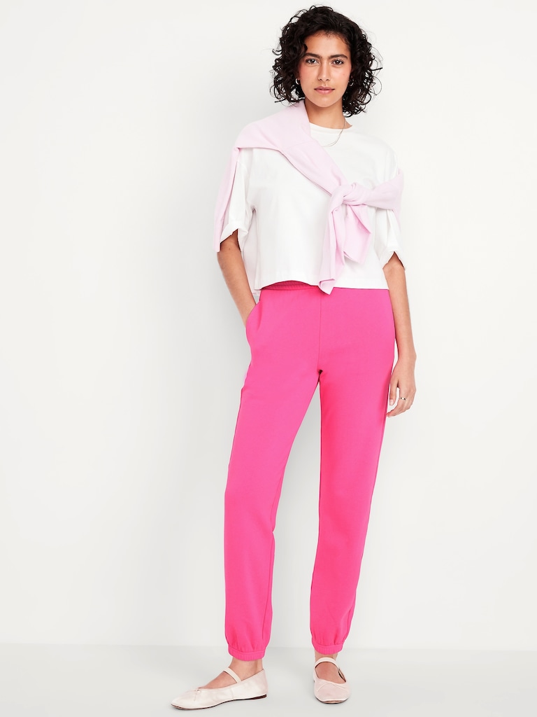 High-Waisted SoComfy Jogger Sweatpants