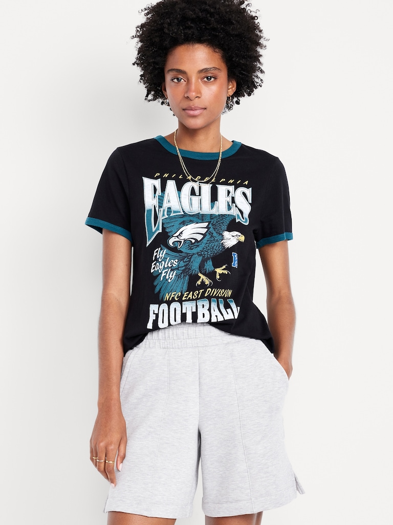 Philadelphia Eagles EveryWear Crew-Neck Ringer T-Shirt