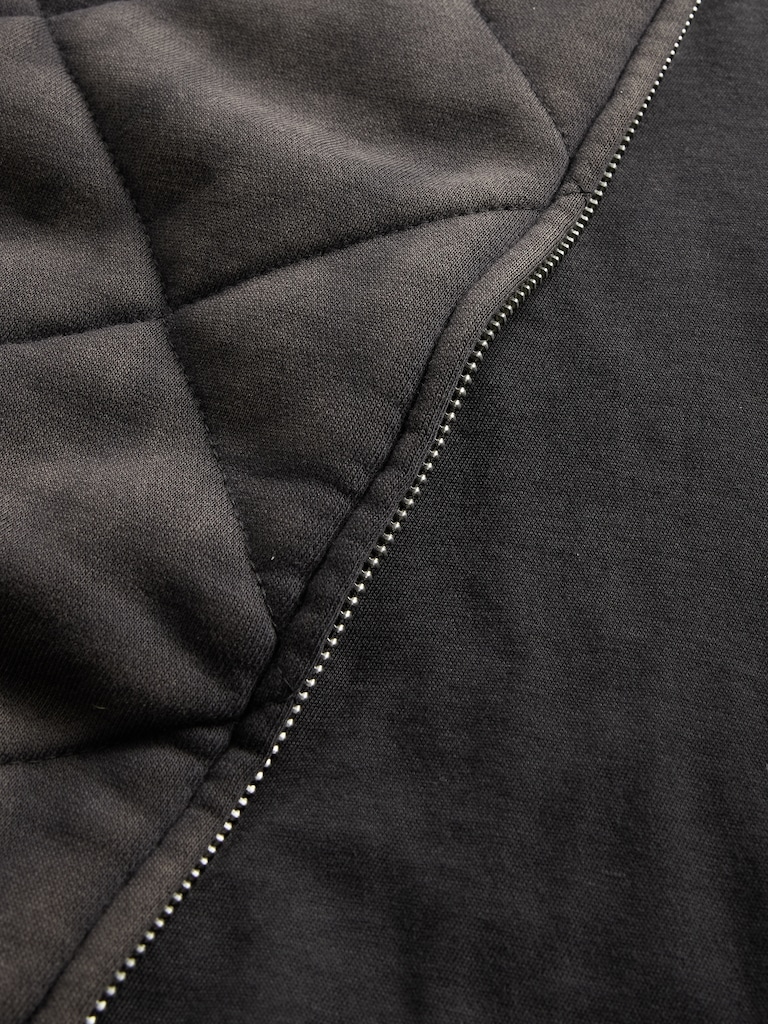 VintageSoft Quilted Bomber Jacket
