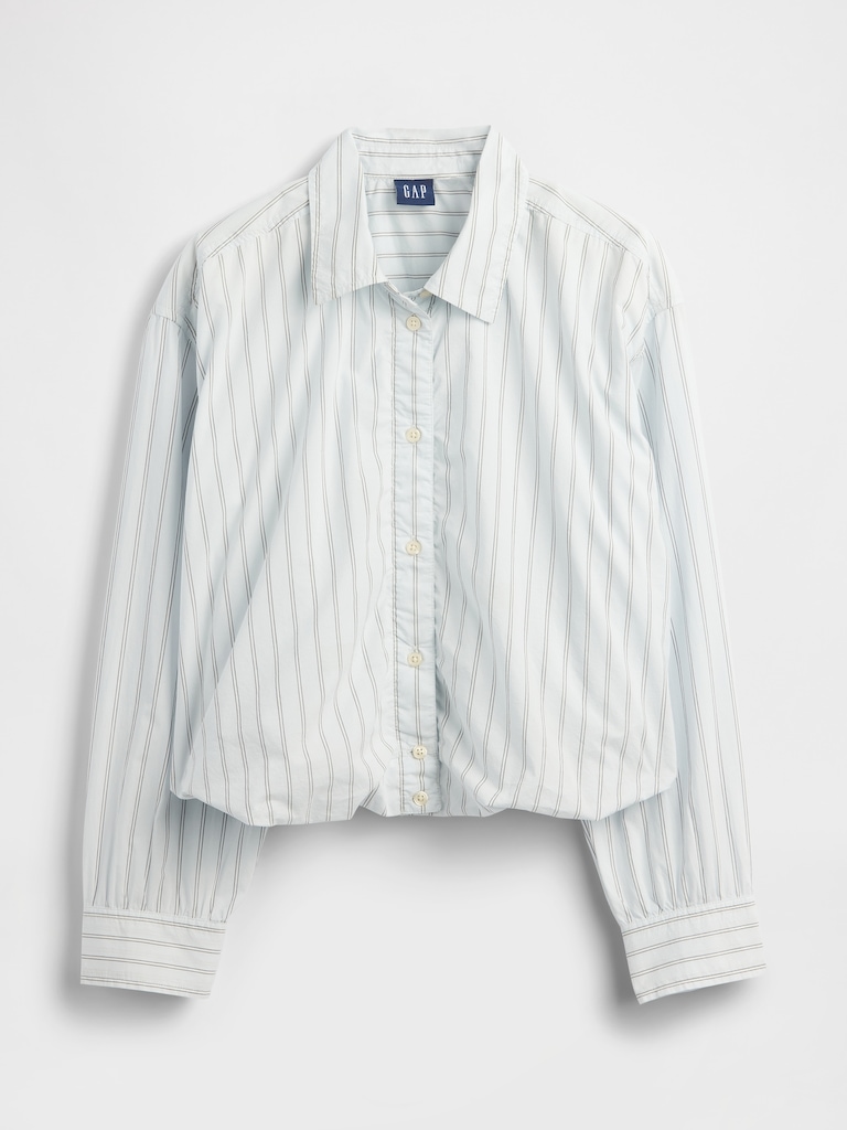 Bubble Hem Shirt