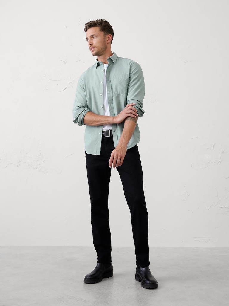 Slim-Fit Oxford Shirt
