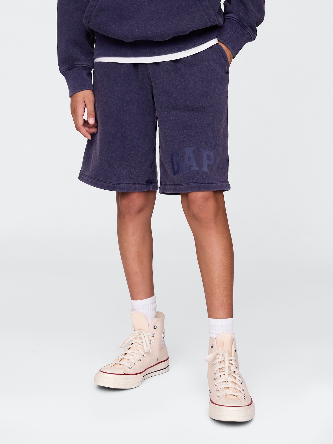 Kids VintageSoft Logo Sweat Shorts