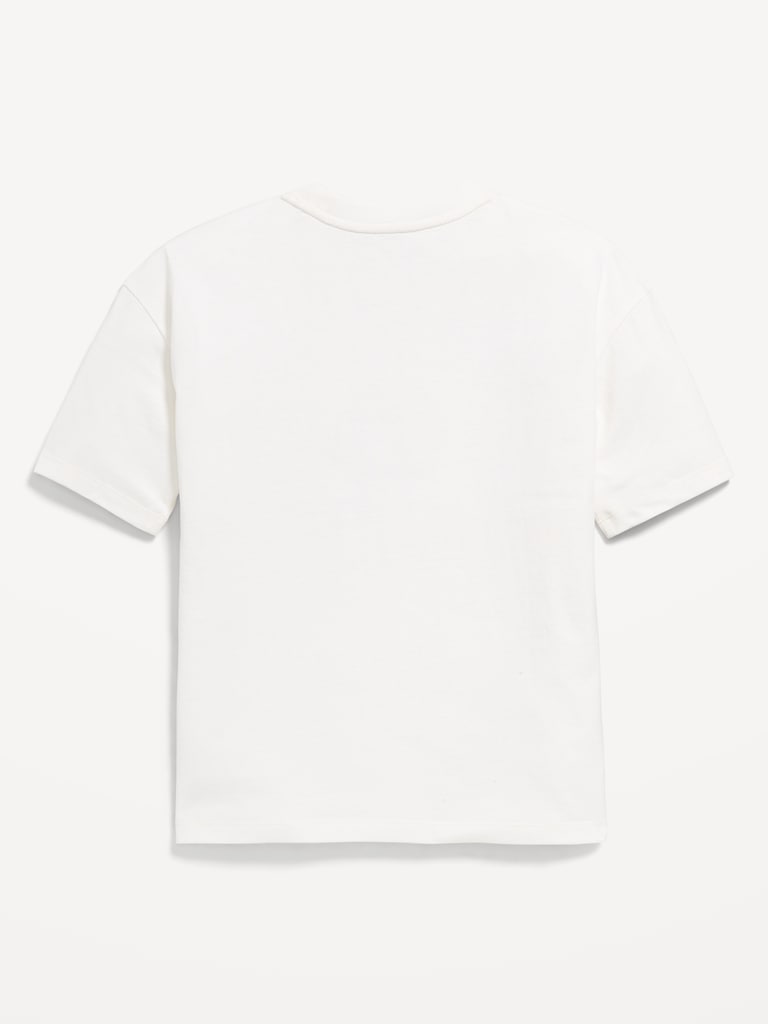 Oversized Short-Sleeve Graphic T-Shirt for Boys