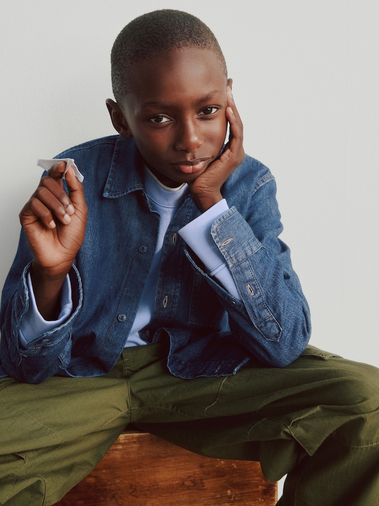 Kids Denim Shirt