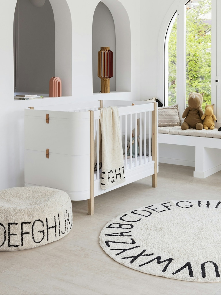Lorena Canals Washable Rug ABC Natural Black