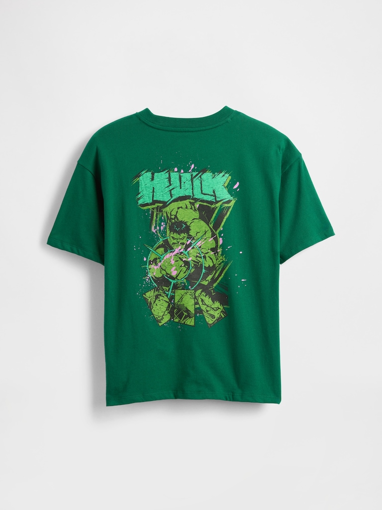 Kids Marvel Relaxed Graphic T-Shirt