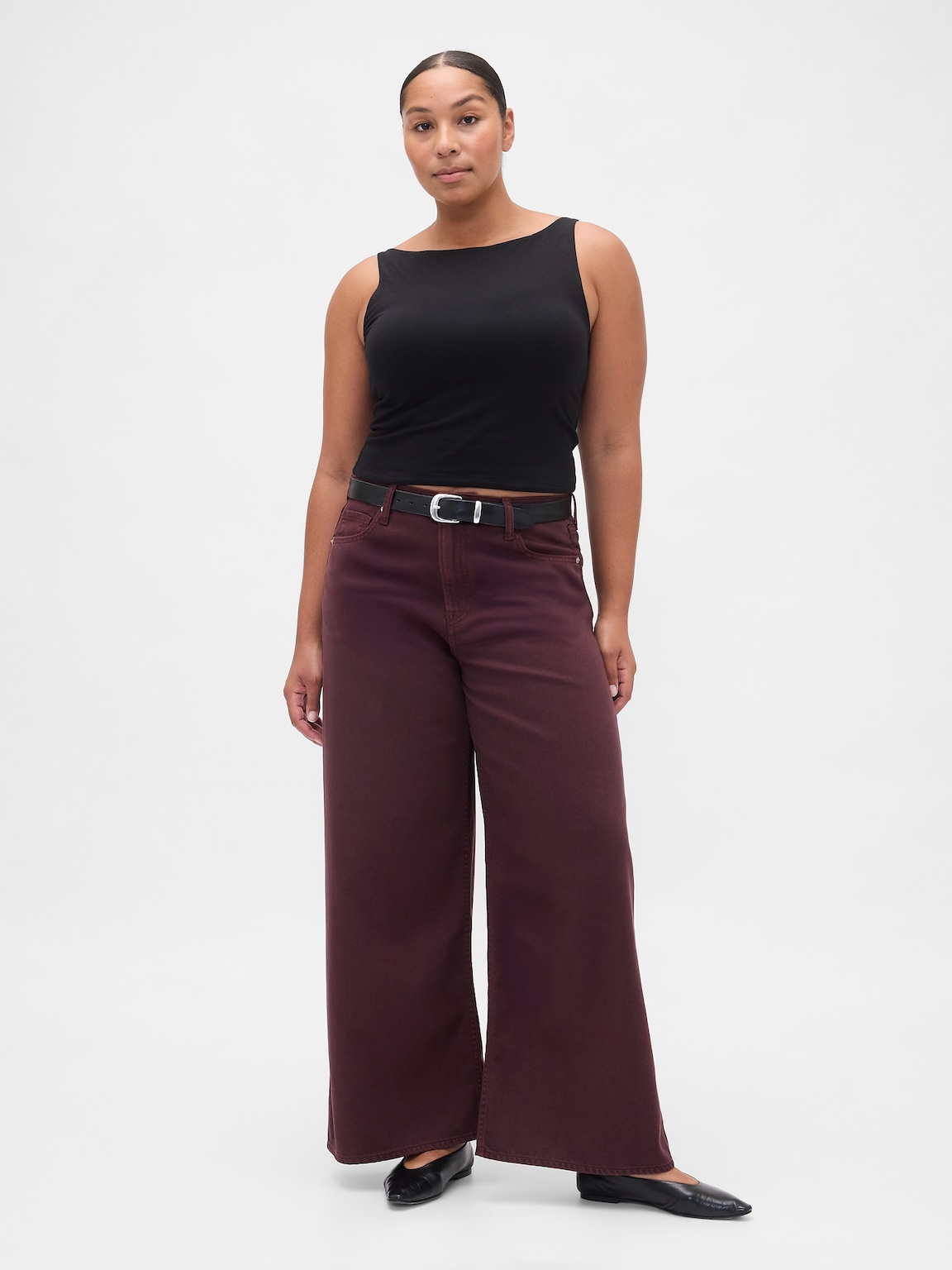 Mid Rise UltraSoft Baggy Jeans