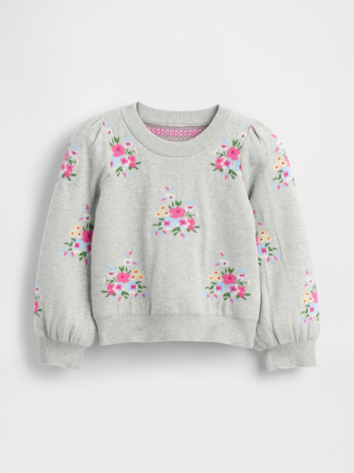 Baby & Toddler Puff-Sleeve Sweater