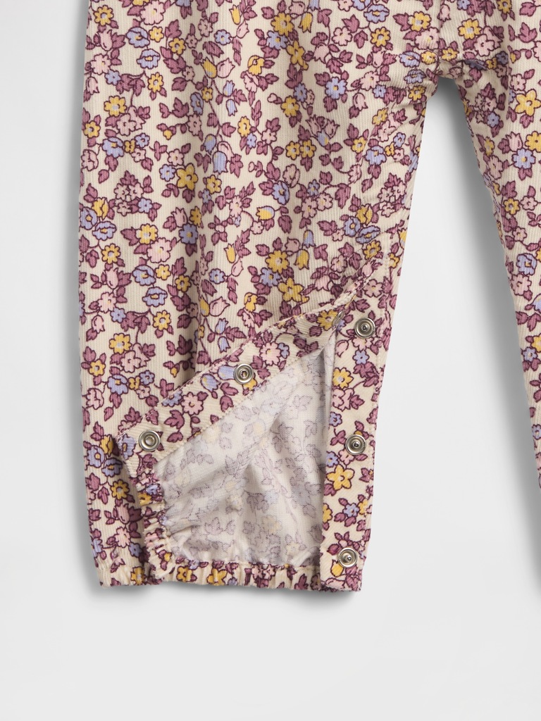 Baby Corduroy Ruffle Overalls